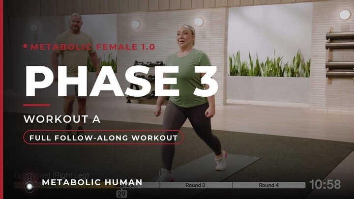 15-MIN Fat Burn Workout for Women 女性全身燃脂跟练 | Metabolic Female 1.0 - Phase 3 Workout A