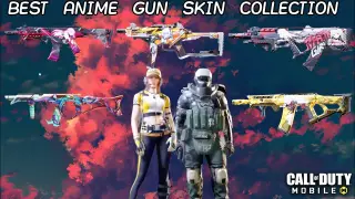 Upcoming best Anime gun skin collection | Epic gun skin with best custom iron sights | In game view