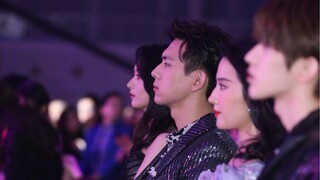 【الوجه الجانبي للي شيان، تشاو لي يينغ، ليو يي في، وتساي شو كون】 افتحوا ليلة ويبو بموسيقى الخلفية من 