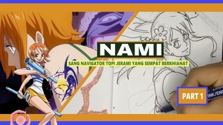 Nami sang navigator topi jerami yang sempat menghianati luffy