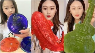 [ASMR] THÁNH ĂN ĐÁ| Ăn Đá lạnh, chocola đông lạnh đa màu sắc| Ice Eating MUKBANG SATİSFYİNG#218