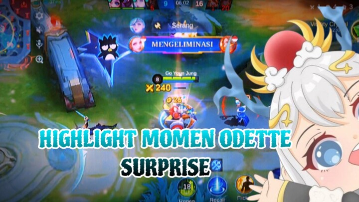 HIGHLIGHT MOMEN ODETTE SURPRISE