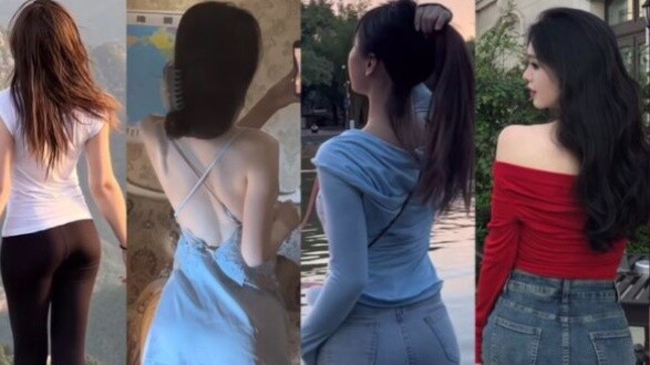 [The ceiling of tight jeans] Who can bear to watch this in one breath!