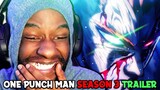 ONE PUNCH MAN IS FINALLY BACK! I'M BUSSINGGG!!! | One Punch Man Season 3 TEASER TRAILER REACTION!