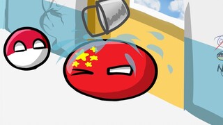 Polandball】Bucket Prank