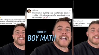 boy math可比girl math搞笑多了😂