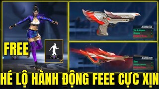 Free Fire - Garena Tặng FREE Hành Động Bước Nhảy Xì Tin Cực Xịn, Hé Lộ Skin Lục Bạc Và AWM Đại Bàng