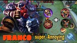 Franco Mlbb Solo Rank Super Annoying....full video https://youtu.be/EkNmzii3jZY