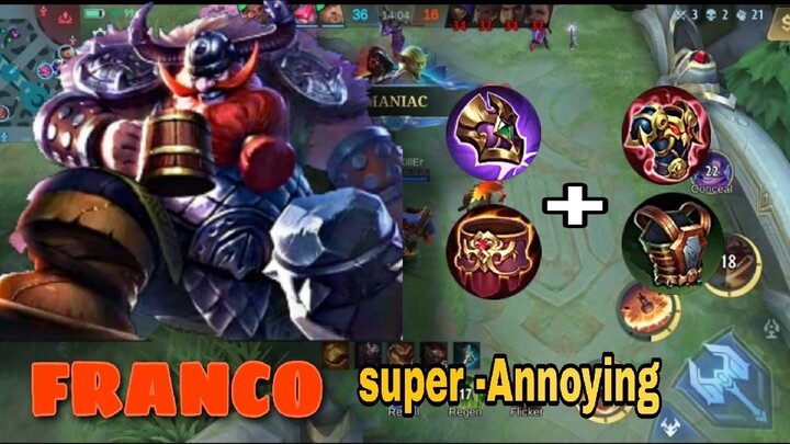 Franco Mlbb Solo Rank Super Annoying....full video https://youtu.be/EkNmzii3jZY