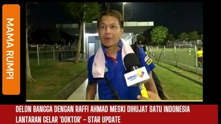 Ternyata Bukan Hanya Raffi ada Delon juga yang Di hujat karena Gelar Doktor