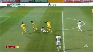 Highlights HAGL vs Thanh Hóa  Hồng Duy bứt tốc như tên lửa  Văn Toàn