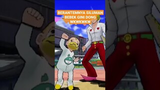 SiBell akhirnya baku hantam sama siluman bebek dong, kocak berantem nya kwkwk #games #gameplay #meme