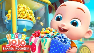Aku Ingin Makan Popcorn yang Manis | Lagu Makanan Anak | Lagu Anak | Super JoJo Bahasa Indonesia