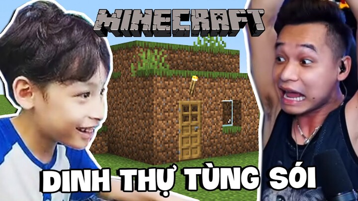 (Minecraft) Dinh thự của cậu cả Tùng Sói và sự bất lực của trưởng làng MixiMoi.