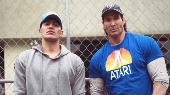 Buddy showing off belk: