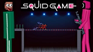 Squid Game !!! ด่านสุดโหดใครจะรอดไปได้ - Action sandbox