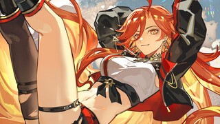 【HoYoFair】LURE-M原神女团COMING BACK：夜兰优菈雷电将军八重神子玛薇卡