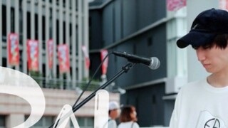 Japanese street singing "The Garden of Words/RAIN" Qin Jibo [Hiraoka Yuya]