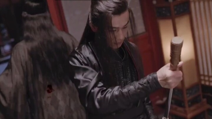 Adegan perkelahian si buta sangat sedikit. Ya, dia memang buta! ! Pakaian hitamnya meledak.