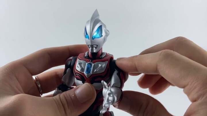 100 Yuan! With light! Perfect color separation! Ultraman Geed Bruco Building Blocks Ultraman Legend 