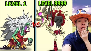 THÀNH EJ TIẾN HÓA MA NHÂN TIẾNG HÉT LV100 VS CHÚA QUỶ LV100 Tower Conquest TOP GAME ANDROID IOS