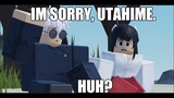 Gojo Apologize to Utahime (Gojo and Utahime Go Out On A Date short@Rizzolved ) [Roblox Animation]