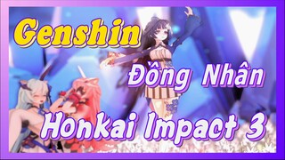 [Genshin, Đồng Nhân]Mở Ra Genshin Với Honkai Impact 3!