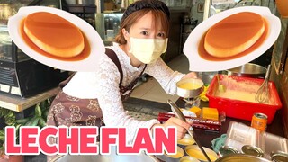 Making Leche Flan | Working At Filipino Restaurant As a Chef 🍮