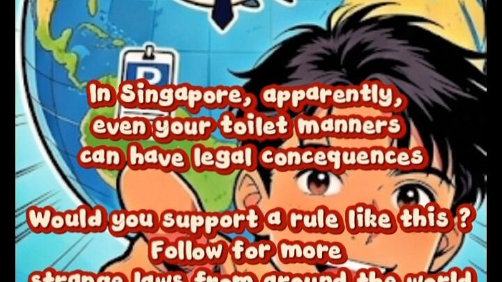 Using a toilet in Singapore could potentially be a violation of the law if you fail to do this. 🤫🤔
