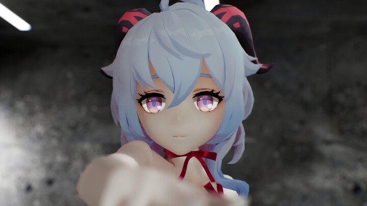 [MMD/Ganyu]Hãy gói mình làm quà cho bạn