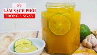 LÀM SẠCH PHỔI bằng PHƯƠNG PHÁP TỰ NHIÊN TRONG 3 NGÀY