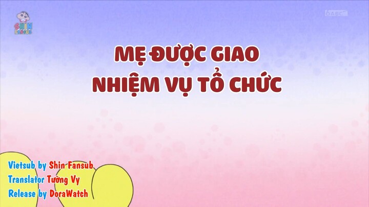 Shin - Cậu bé bút chì - Tập 1278- Mẹ được giao nhiệm vụ tổ chức & Ai-chan đang ăn kiêng & Trò ...