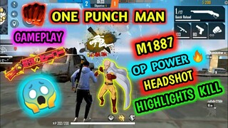 24kGolden - Mood ❤️ ( Free Fire Highlights ) One Punch Man New Gun Skin M1887 Headshot kill Moment