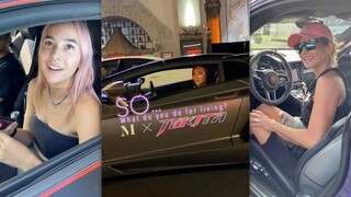 #Daily Trends# Female car owners featured in luxury car interviews—what kind of jobs do they actuall