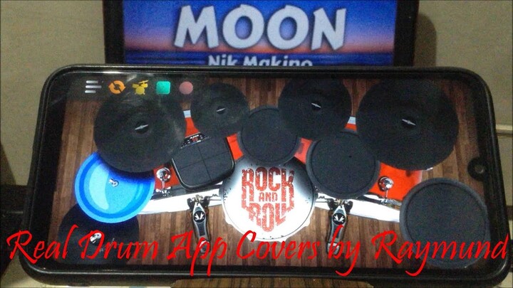 NIK MAKINO - MOON FEAT. FLOW G | Real Drum App Covers by Raymund
