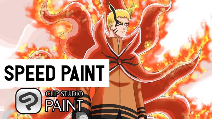 [Speed Painting] Pak Kades Uzumaki Naruto  Barion Mode