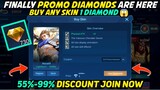 PROMO DIAMONDS ARE HERE! BUYING SKIN FOR 1 DIAMOND || MOBILE LEGENDS