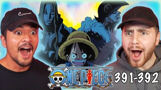THE CELESTIAL DRAGONS & SUPERNOVA PIRATES!! - One Piece Episode 391 & 392 REACTION + REVIEW!