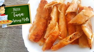 Low Carb Recipe: Tuna Spring Rolls | Panlasang Batangas