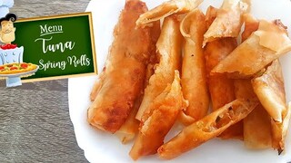 Low Carb Recipe: Tuna Spring Rolls | Panlasang Batangas