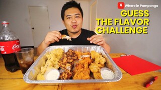 Guess the flavor challenge! First time to do it! Did I pass?