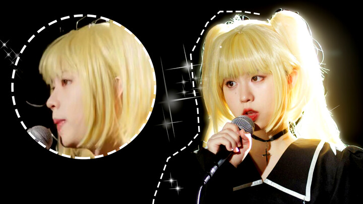 "迷宫バタフライ" was covered by a girl with blonde hair