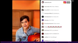 PBB ROB INSTAGRAM LIVE NOW