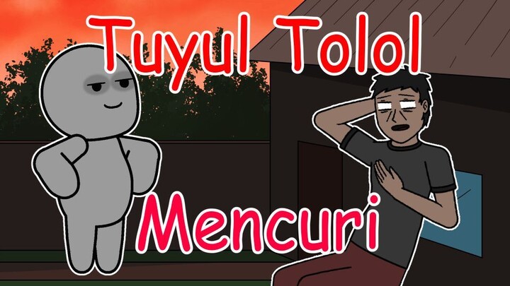 Tuyul tolol kalau mencuri kek gini - Animasi Horor Lucu - Negeri Sebelah