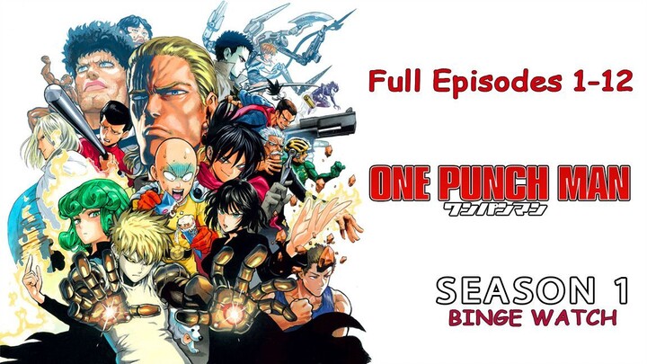 One Punch Man ENG DUB Full Season 1
