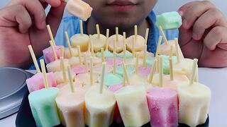 Listen to someone eating 42 ice-creams!
