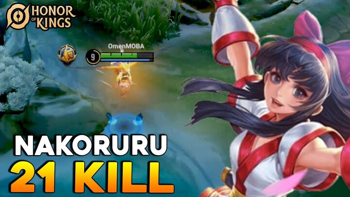 NAKORURU Hero Jungle Yang Di Early Sakit Banget, Cocok buat Yang Mau Main Cepet - Honor of kings