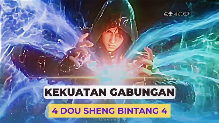 BTTH SEASON 7 EP 18 | Xiao yan dan kekuatan gabungan 4 Dousheng bintang 4