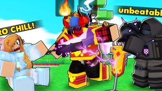ฉันใช้ 2 ENCHANTS บน Void RAGEBLADE เพื่อทำให้พวกมันหวาดกลัว ROBLOX