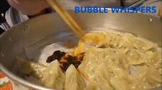 Eating Korean Dumpling Asmr